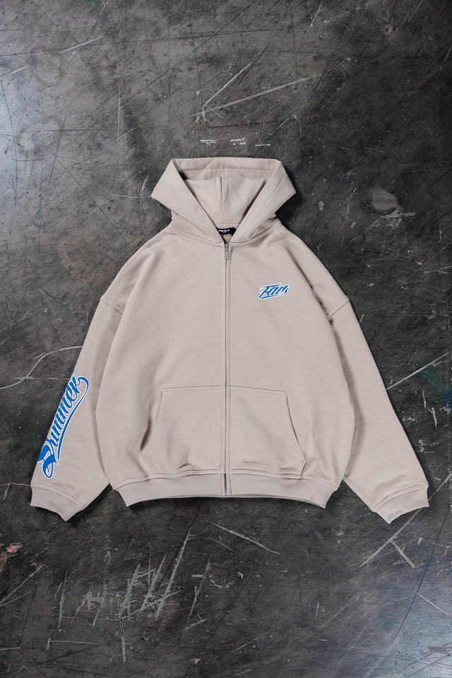 SS23 TAUPE FRONT ZIP
