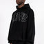 FAV FROTTEE BLACK SNAP BUTTON HOODIE